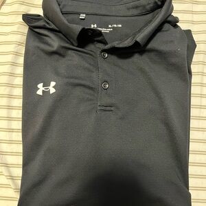 Under Armour Men's Polo Shirt in Black